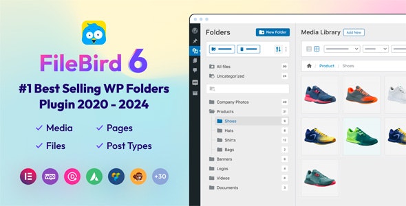 FileBird WP Folders Plugin GPL