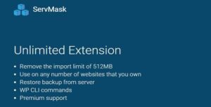 All in One WP Migration Unlimited Extension