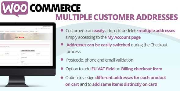 WooCommerce-Multiple-Customer-Addresses
